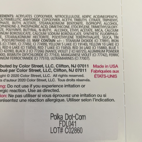 Color Street Polka Dot-Com - Picture 3 of 3